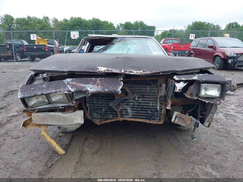 1985 Chevrolet Monte Carlo VIN: 1G1GZ37Z5FR168143 Lot: 45433919