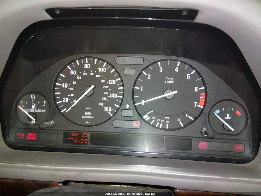 BMW 525 1995 VIN WBAHD6322SGK86514