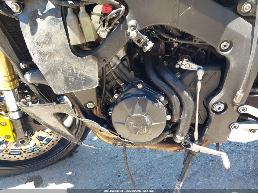 2022 Honda Cbr600 Rr VIN: JH2PC40H4NK800046 Lot: 45433993