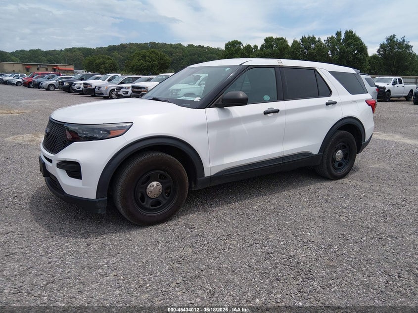 Vin: 1fm5k8ab2lgc68408, lot: 45932112, ford police interceptor utility 20202