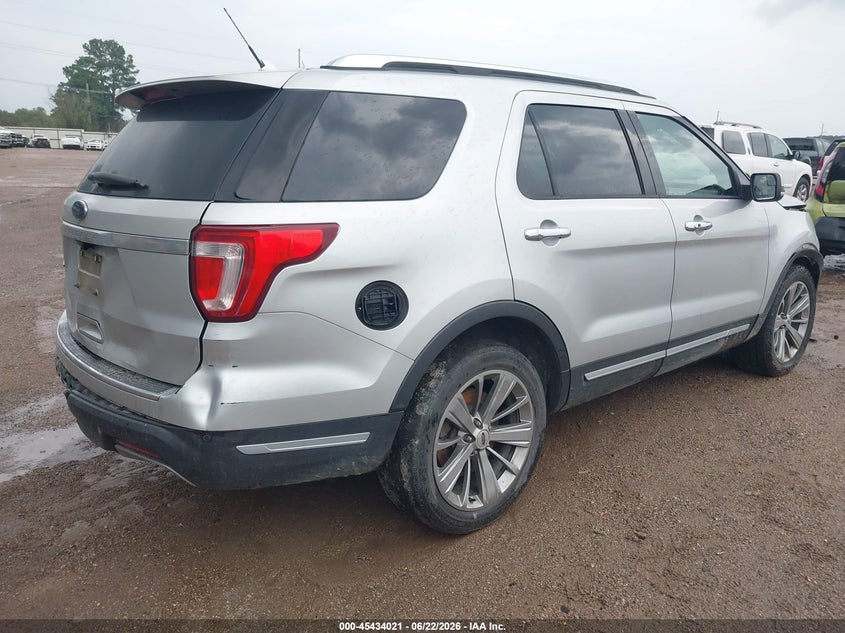 Vin: 1fm5k7f8xjgb57674, lot: 45932121, ford explorer limited 20184