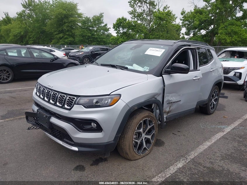 Vin: 3c4njdcn4rt174347, lot: 45932123, jeep compass limited 4x4 20242