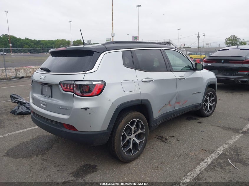 Vin: 3c4njdcn4rt174347, lot: 45932123, jeep compass limited 4x4 20244