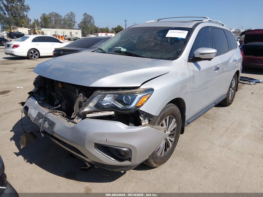 2018 NISSAN PATHFINDER SPORT UTILITY VEHICLE 3.5L V-6 DI, DOHC, VVT, 284HP