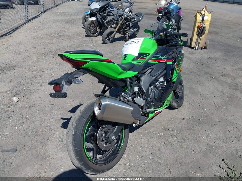2024 KAWASAKI ZX400 auction photo 4