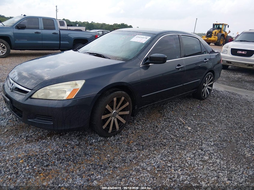2007 Honda Accord 2.4 Lx 3HGCM56487G709954 photo 1