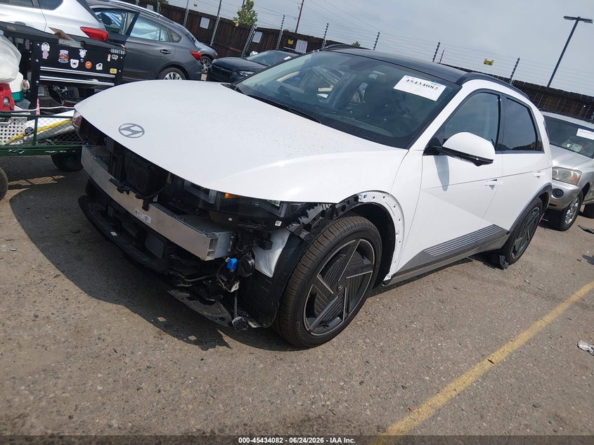 Vin: 7yakrddc7sy035447, lot: 45932182, hyundai ioniq 5 limited 20252