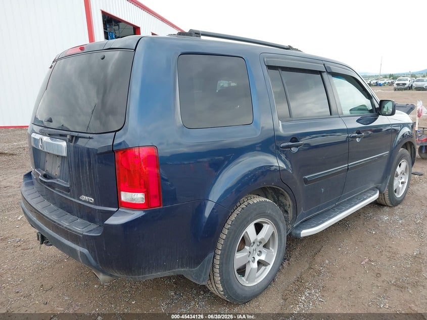 Vin: 5fnyf4h53bb100719, lot: 45932226, honda pilot ex-l 20114