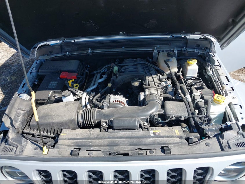 2022 Jeep Gladiator Overland 4X4 VIN: 1C6HJTFG6NL163626 Lot: 45434150
