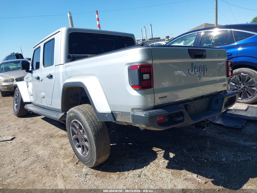 Vin: 1c6hjtfg6nl163626, lot: 45932250, jeep gladiator overland 4x4 20223