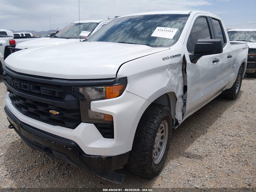 2023 Chevrolet Silverado 1500 4wd  Standard Bed Wt 1GCRDAED1PZ102846 photo 1