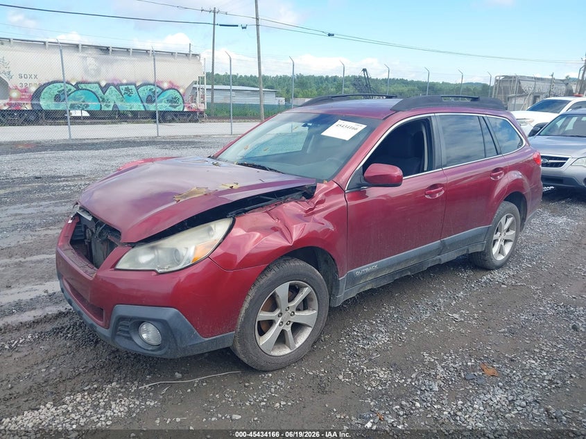 2014 SUBARU OUTBACK auction photo 2