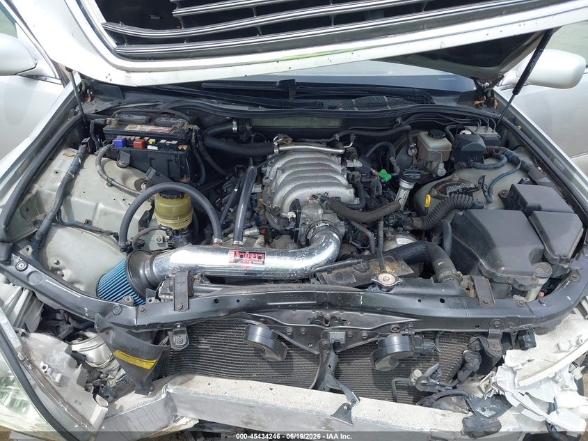 2001 LEXUS LS SEDAN 4.3L V-8 DOHC, VVT, 290HP