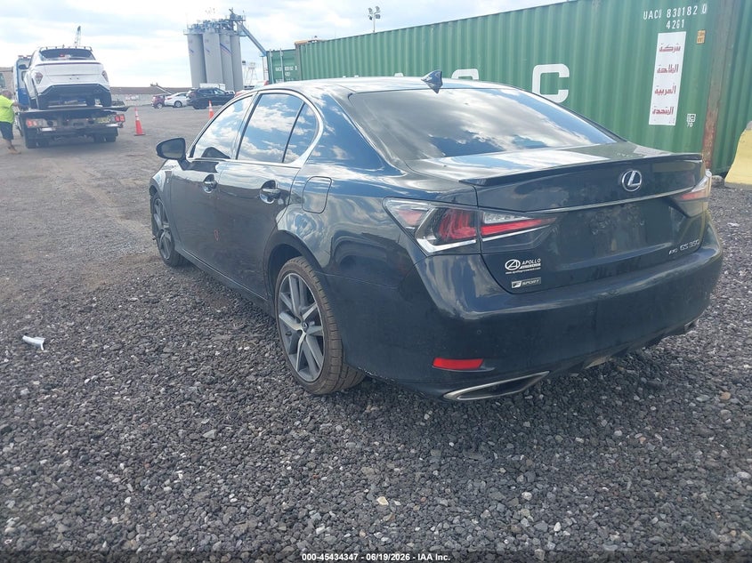 Vin: jthcz1bl3ja010032, lot: 45932447, lexus gs 350 f sport 20183