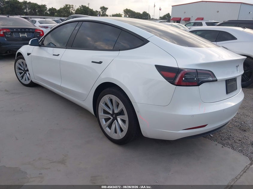 2021 TESLA MODEL 3 auction photo 3