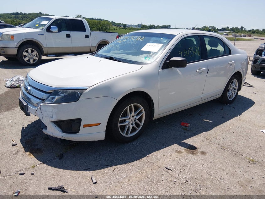 Vin: 3fahp0ga6cr144014, lot: 45932486, ford fusion s 20122