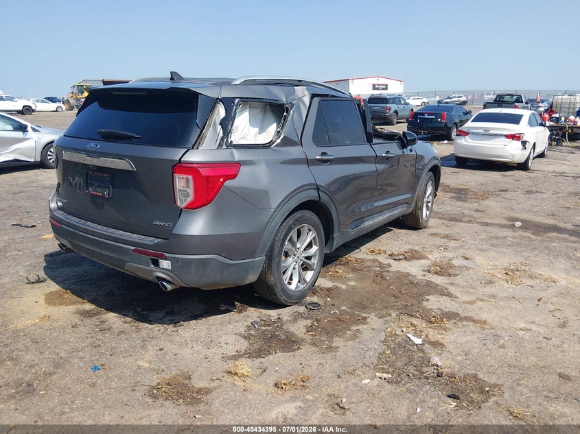 Vin: 1fmsk8fh0pga59772, lot: 45932496, ford explorer limited 20234