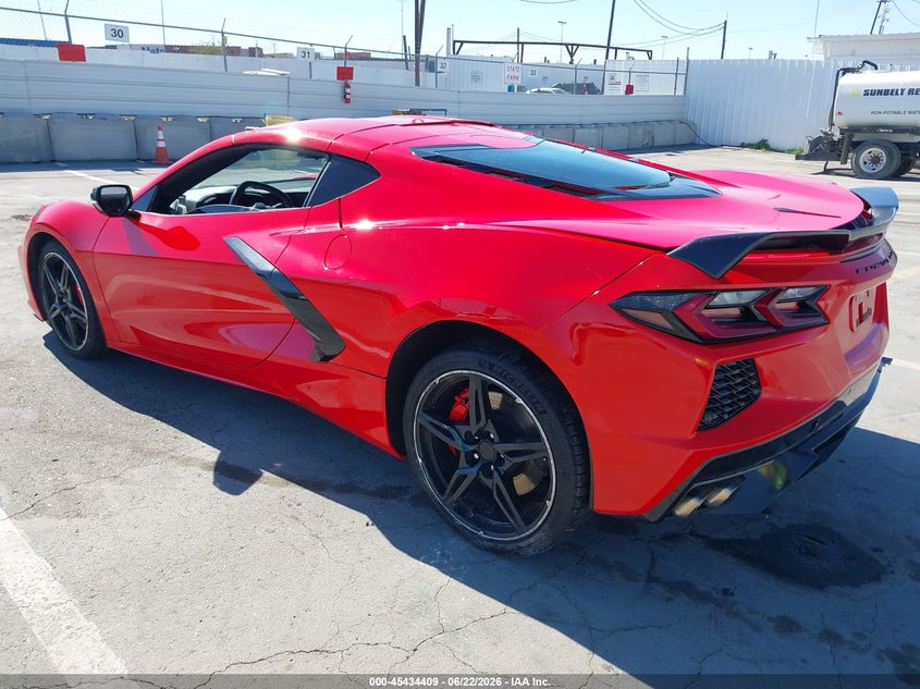 Vin: 1g1y62d42l5116522, lot: 45932509, chevrolet corvette stingray rwd  1lt 20203