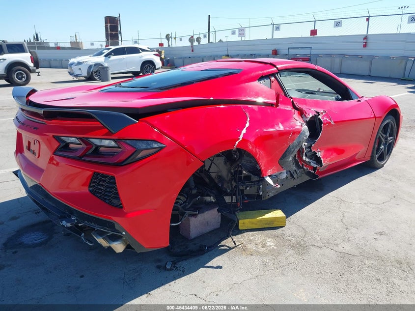 Vin: 1g1y62d42l5116522, lot: 45932509, chevrolet corvette stingray rwd  1lt 20204