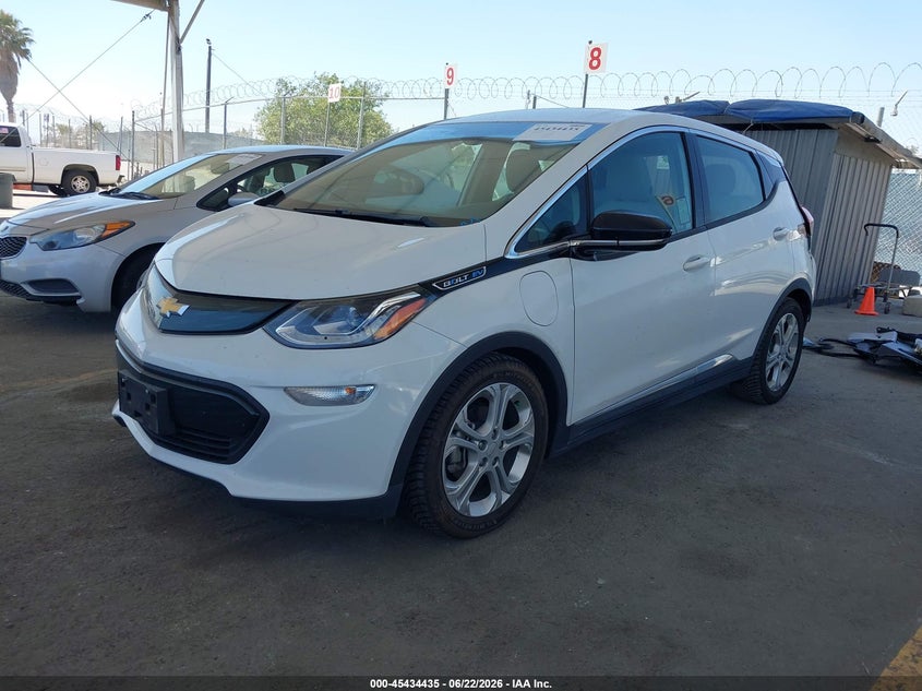 Vin: 1g1fw6s09h4191259, lot: 45932535, chevrolet bolt ev lt 20172