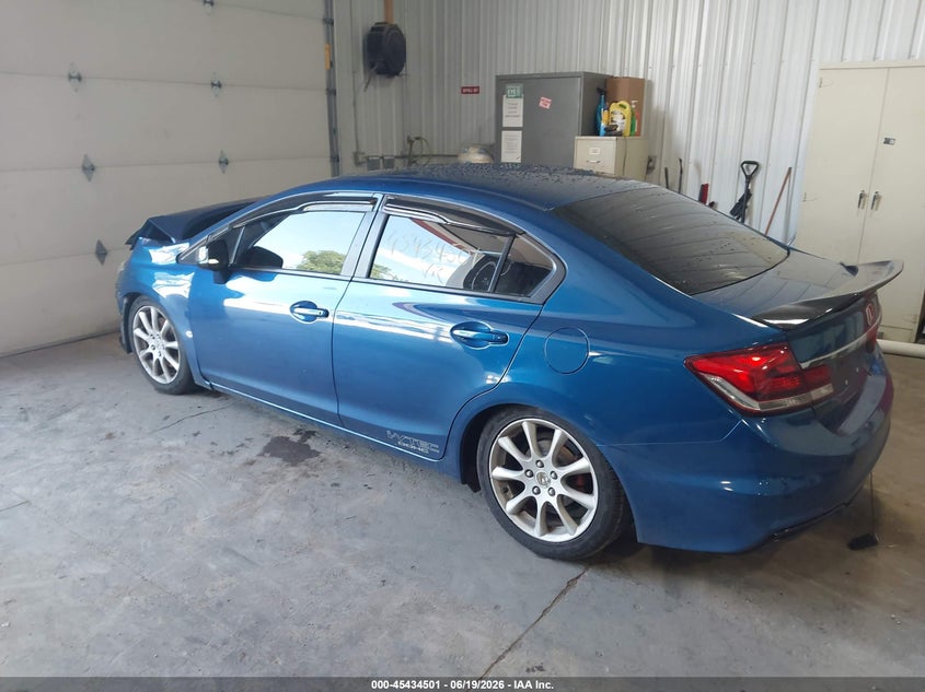 2013 HONDA CIVIC SEDAN 2.4L I-4 DOHC, VVT, 201HP