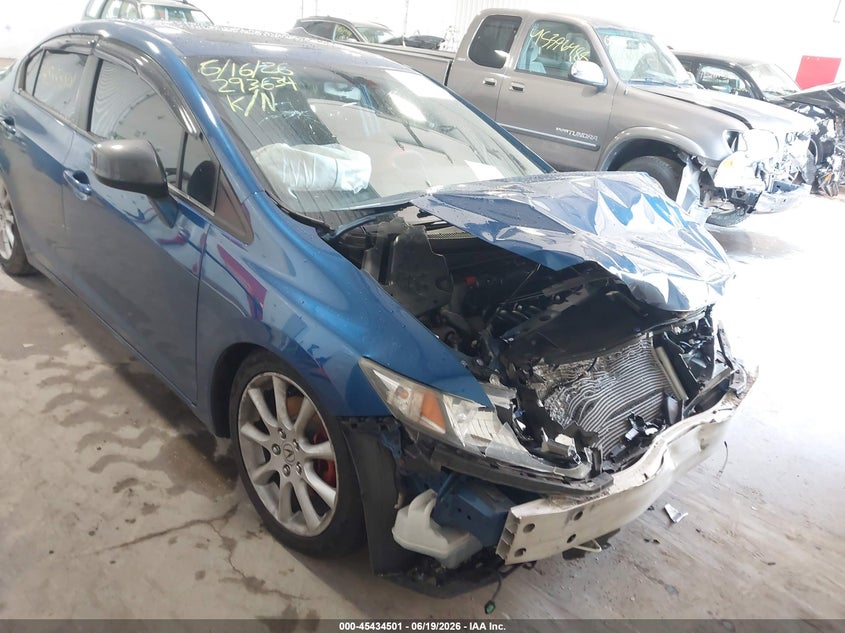 2013 HONDA CIVIC SEDAN 2.4L I-4 DOHC, VVT, 201HP