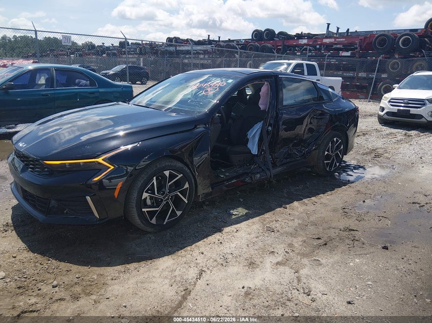 Vin: knag34j72s5391678, lot: 45932610, kia k5 ex 20252