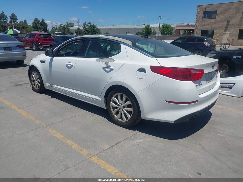 Vin: 5xxgn4a77eg331053, lot: 45932613, kia optima ex 20143