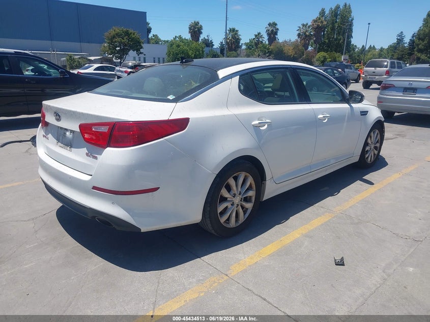 Vin: 5xxgn4a77eg331053, lot: 45932613, kia optima ex 20144