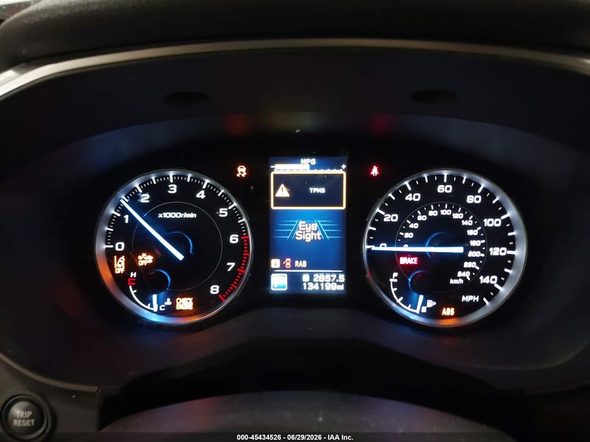 2019 Subaru Ascent Touring VIN: 4S4WMARD0K3445913 Lot: 45434526