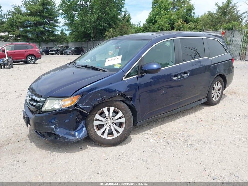 2015 HONDA ODYSSEY auction photo 2