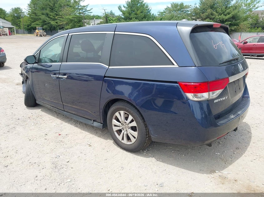 2015 HONDA ODYSSEY auction photo 3