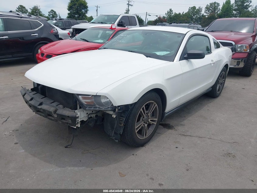 2011 FORD MUSTANG COUPE 3.7L V-6 DOHC, VVT, 305HP