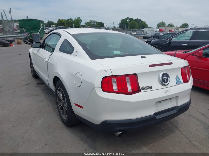 2011 FORD MUSTANG COUPE 3.7L V-6 DOHC, VVT, 305HP