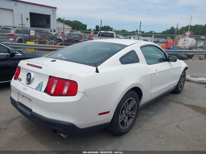 2011 FORD MUSTANG COUPE 3.7L V-6 DOHC, VVT, 305HP