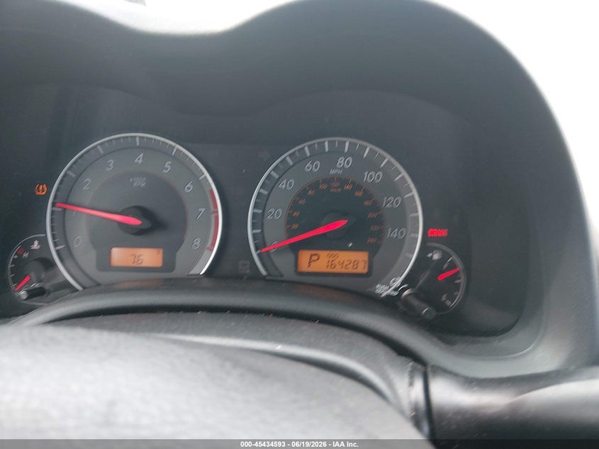 2010 TOYOTA COROLLA SEDAN 1.8L I-4 DOHC, VVT, 132HP