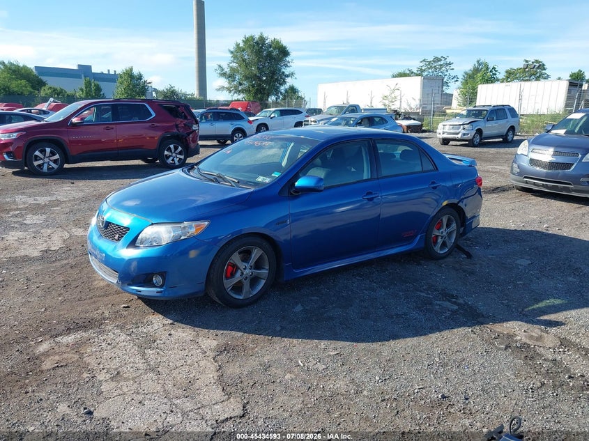 2010 TOYOTA COROLLA SEDAN 1.8L I-4 DOHC, VVT, 132HP