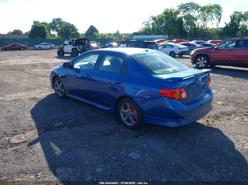 2010 TOYOTA COROLLA SEDAN 1.8L I-4 DOHC, VVT, 132HP