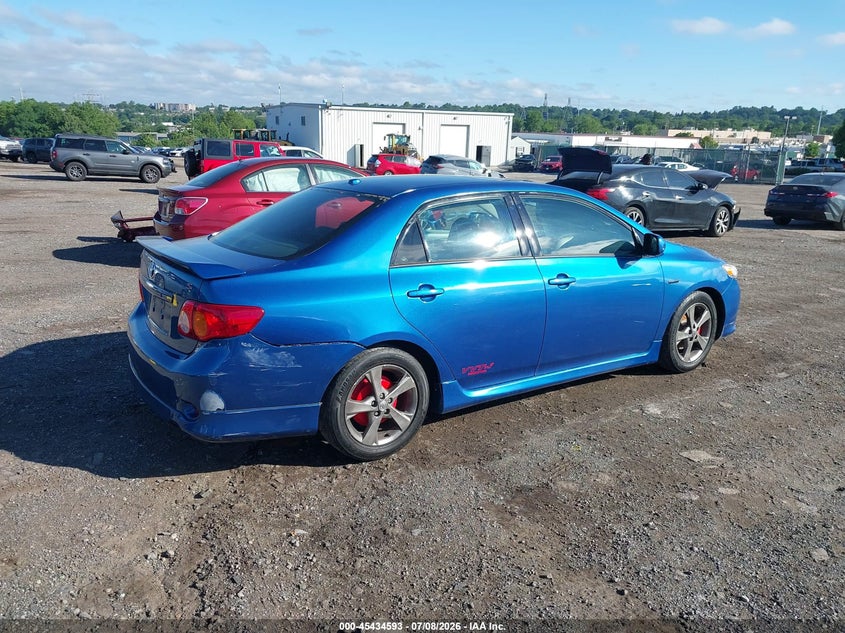 2010 TOYOTA COROLLA SEDAN 1.8L I-4 DOHC, VVT, 132HP