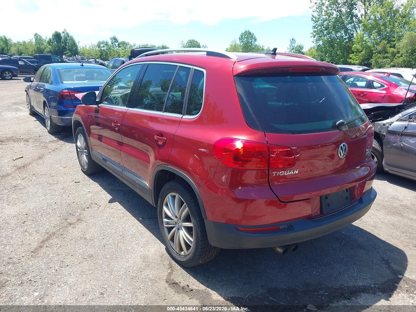 2014 VOLKSWAGEN TIGUAN auction photo 3