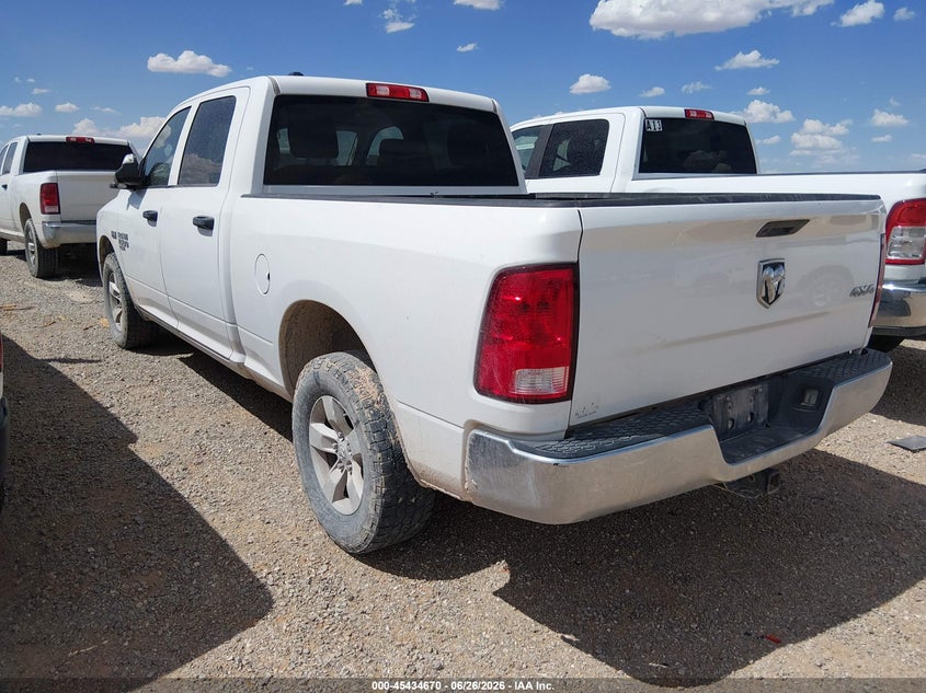 Vin: 1c6rr7stxps537056, lot: 45932770, ram 1500 classic tradesman  4x4 6'4 box 20233