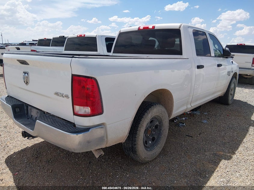 Vin: 1c6rr7stxps537056, lot: 45932770, ram 1500 classic tradesman  4x4 6'4 box 20234