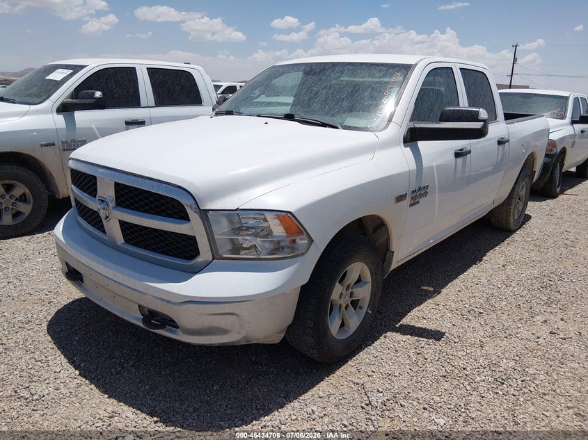 Vin: 1c6rr7st2ps537052, lot: 45932806, ram 1500 classic tradesman  4x4 6'4 box 20232