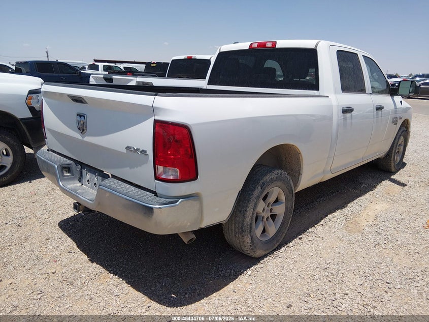 Vin: 1c6rr7st2ps537052, lot: 45932806, ram 1500 classic tradesman  4x4 6'4 box 20234