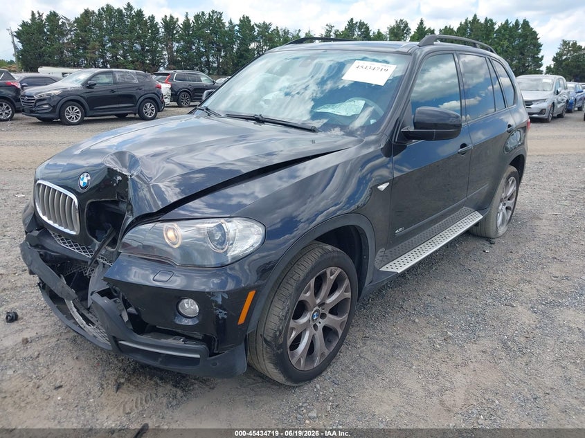 2008 BMW X5, Front End, IAAI, VIN 5UXFE83518L161919 — photo 2