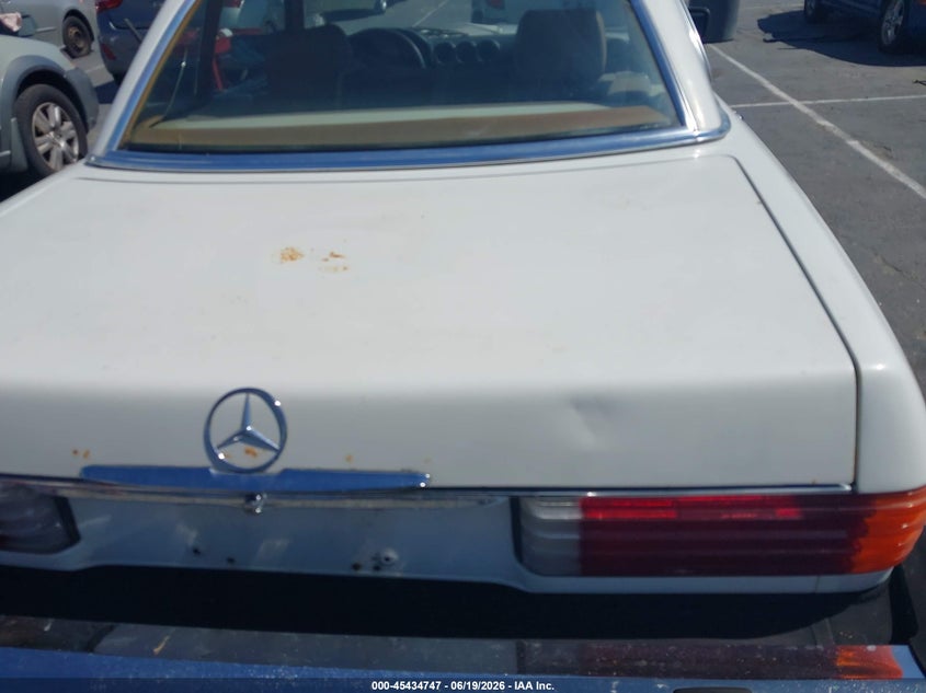 1983 Mercedes-Benz 380 Sl VIN: WDBBA45A9DB024109 Lot: 45434747