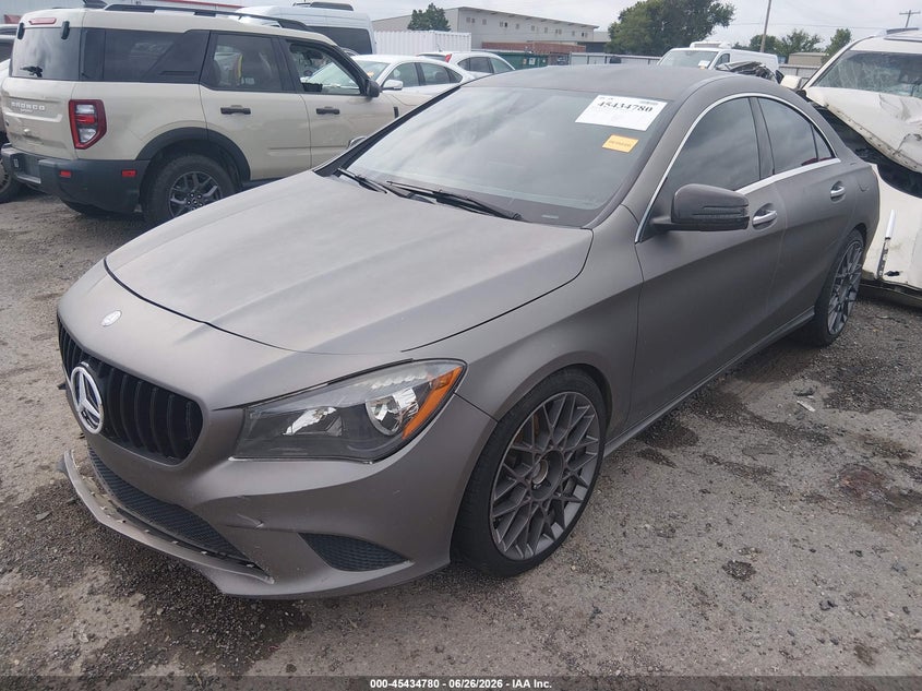 2016 MERCEDES-BENZ CLA 250 auction photo 2