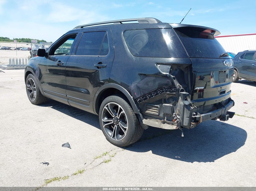 2015 FORD EXPLORER auction photo 3
