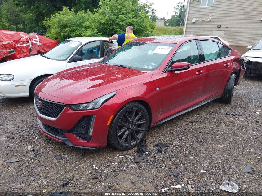 Vin: 1g6du5rk8n0113471, lot: 45932885, cadillac ct5 sport 20222