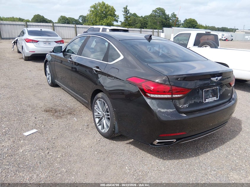 2018 GENESIS G80 auction photo 3